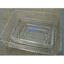 Stainless Wire Mesh Medical Equipment Basket of Varies Type